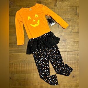 Two Piece Pumpkin Outfit